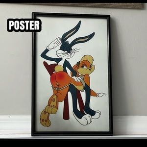 Bugs Bunny Lola Bunny Poster